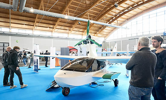 The AERO is a trade fair of innovations.