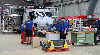 General Atomics AeroTec Systems expands NH90 maintenance capacity - new dock planned
