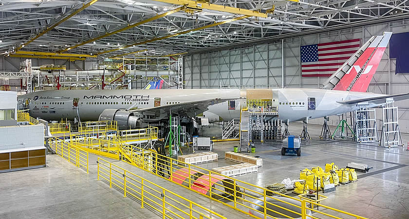 Avia to complete one of the world's first Boeing 777-300ER passenger-to-freighter conversions