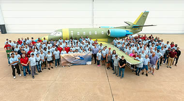 First production Cessna Citation Ascend rolls out as program progresses