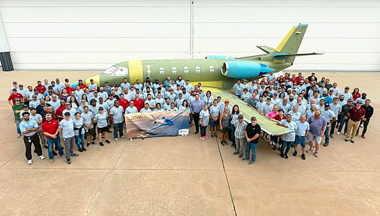 First production Cessna Citation Ascend rolls out as program progresses First production Cessna Citation Ascend rolls out as program progresses