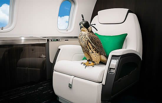 Chapman Freeborn showcases expertise in falcon transportation during peak falconry season