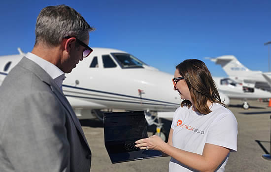 People still outperform AI in business aviation sales.
