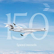 Bombardier’s Global 7500 soars to new heights with its 150th speed record