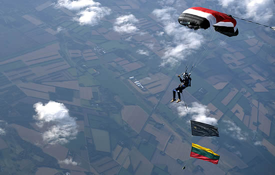 KlasJet employee breaks three national records in single high-altitude jump
