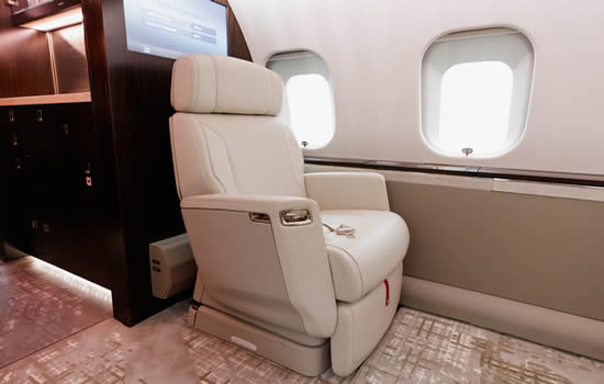 Bombardier Global 5500 refurbishment