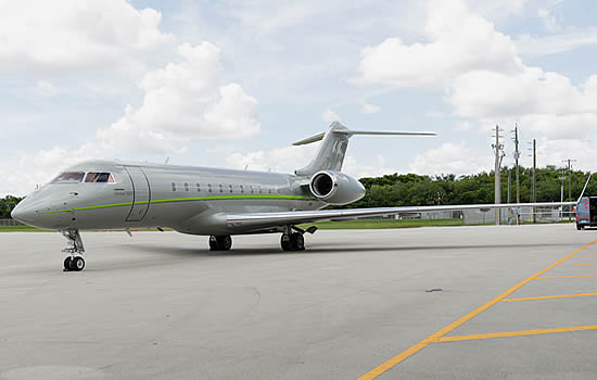 Bombardier Global 5500 refurbishment
