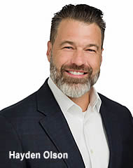 Hayden Olson, Head of SDG Hayden Olson, Head of SDG