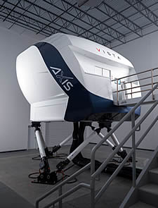 AXIS Flight Simulation's CL350 FFS, developed for Vista America