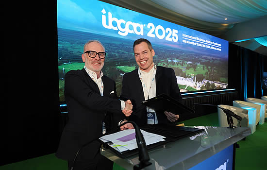 Brendan McQuaid, Co-founder and Managing Director of Alliance Aviation (L) and Roy O'Driscoll, Deputy Managing Director & Head of Commercial Business Development at Cork Airport. Brendan McQuaid, Co-founder and Managing Director of Alliance Aviation (L) and Roy O'Driscoll, Deputy Managing Director & Head of Commercial Business Development at Cork Airport.