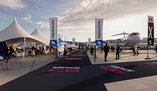 Planned entrance to the new static display.