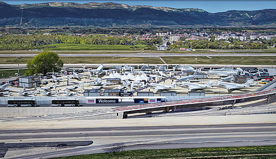 Location of the new static display.