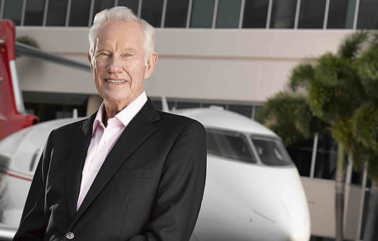 Sheltair Aviation founder and Chairman, Jerry Holland.