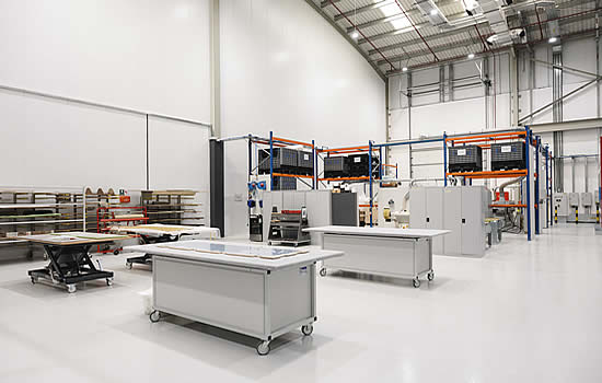 The new F/LIST Dubai facility.