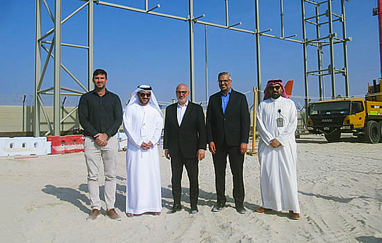 Construction of Bombardier's landmark Abu Dhabi facility accelerates