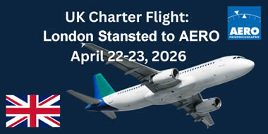 Fancy flying direct to AERO 26 from London?