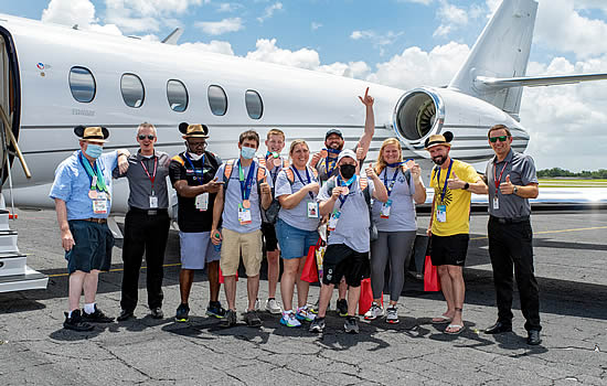 Prent Corporation named 'Dove 1' for 2026 Special Olympics Airlift arrivals, leading the way in championing athletes’ journeys | Photo: Textron Aviation.