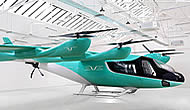 Eve’s full-scale eVTOL mock-up.
