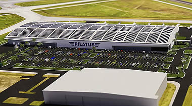 Pilatus breaks ground on new flagship US facility in Sarasota, Florida