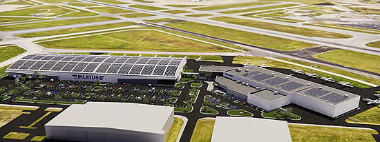 Pilatus breaks ground on new flagship US facility in Sarasota