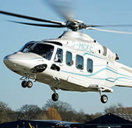 Saxon Air marks 10th rotary year with addition of flagship AW139