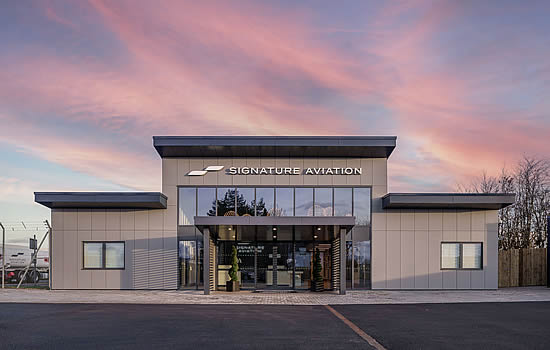 Signature debuts state-of-the-art private aviation terminal in Glasgow