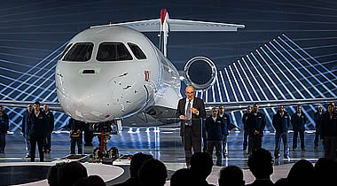 Dassault Aviation unveils the Falcon 10X