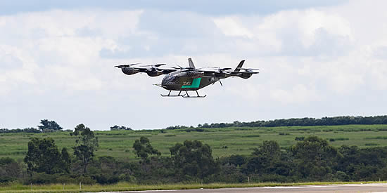 Eve conducts full-scale eVTOL prototype flight for Brazilian President Lula
