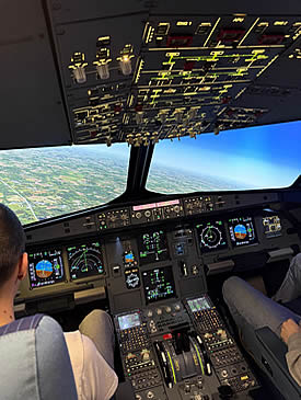ELITE secures first Airbus A320 FNPT II MCC APS flight sim sale to France