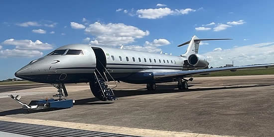 A Global 6000 becomes the first aircraft in Brazil to receive a Gogo Galileo HDX installation, adding LEO connectivity to existing GEO capabilities and enabling Gogo multi-orbit service.
