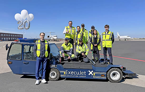 ExecuJet marks 20 years in Germany