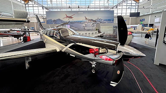 Daher Aircraft displayed its newly launched TBM 980 on the company’s exhibit stand at AERO Friedrichshafen.