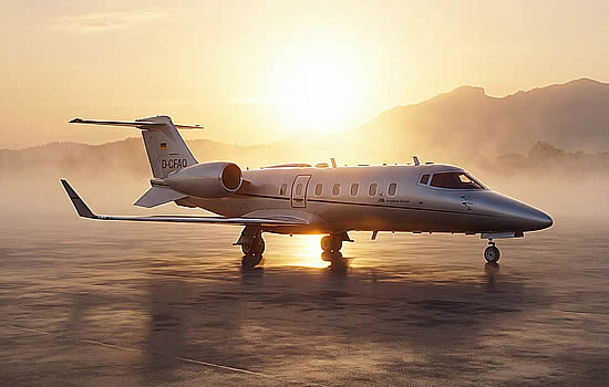 FAI's Learjet 60XR.