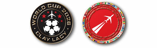Commemorative World Cup 2026 Challenge Coin