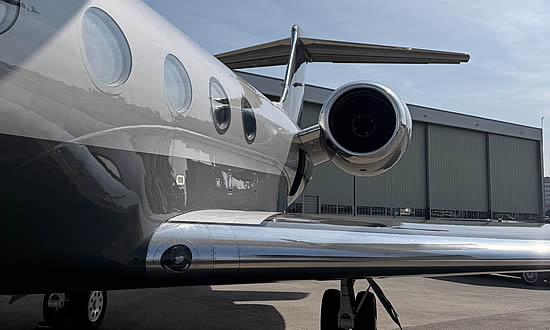 Gulfstream G550 joins the fleet