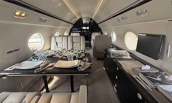 Gulfstream G550 joins the fleet