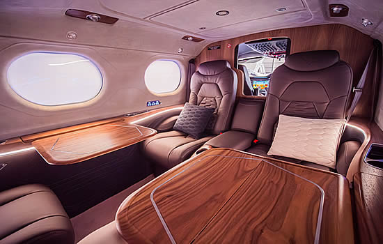 Tecnam goes VIP - unveiled at AERO.