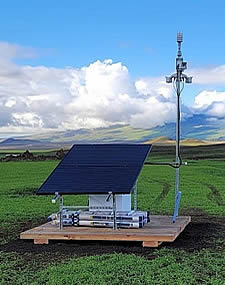 A weather camera station in Waimea, Hawaii, where weather varies over short distances helps pilots navigate the island more safely | Photo: FAA.