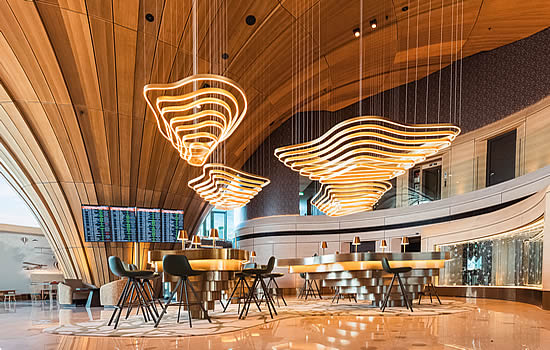 Jetex and iGA Istanbul Airport terminal.