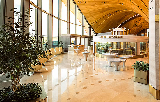 Jetex and iGA Istanbul Airport terminal.
