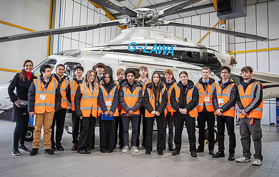 London Biggin Hill Airport Futures Week - inspiring young people interested in aviation.