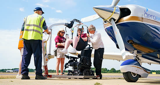 Aerobility enables people with disabilities to experience the magic of flight. Aerobility enables people with disabilities to experience the magic of flight.