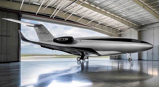 The Phantom 3500 in Flexjet livery. The fractional operator was named launch customer in September last year.