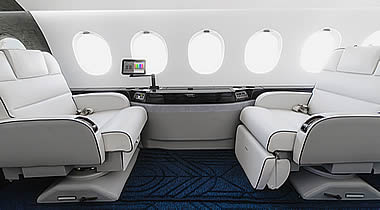 VIP Completions brings client's vision to life with Dassault Falcon 2000EX EASy interior