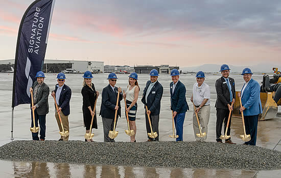 Signature breaks ground on hangar and office development at Roanoke-Blacksburg Airport Signature breaks ground on hangar and office development at Roanoke-Blacksburg Airport