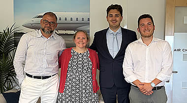 The ACS Monaco launch team.