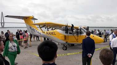 Electra completes first urban flight of hybrid-electric ultra-short aircraft in downtown Charleston