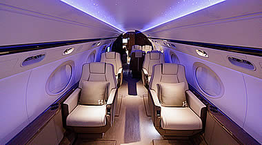 G550 Starlight Headliner.
