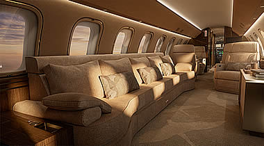 Where fashion meets flight: Bombardier and Elie Saab unveil bespoke Global 8000 interior
