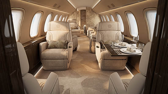 Bombardier and Elie Saab unveil bespoke Bombardier and Elie Saab unveil bespoke
Global 8000 interior